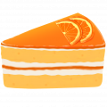 gateau orange