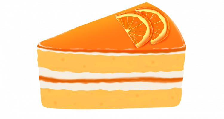 gateau orange