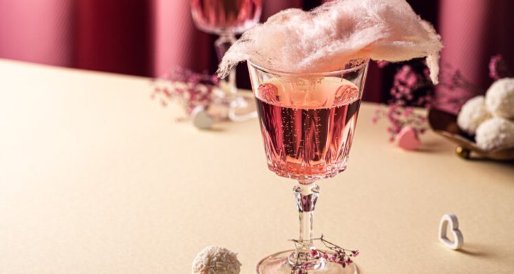 Cocktail barbapapa limonade fraise