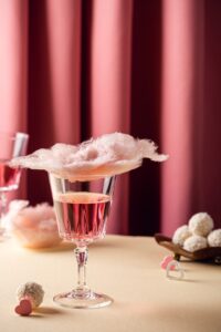Cocktail barbapapa limonade fraise